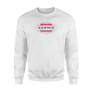 Grandma Gifts Best Ever Gammie Loved By Tiny Humans Sweatshirt
