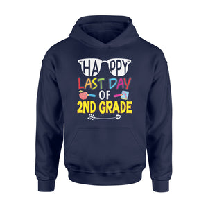 Happy Last Day Of 2nd Second Grade  Summer  Hoodie