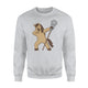 Horse Dancing Dabbing Lacrosse Sport Lovers Sweatshirt