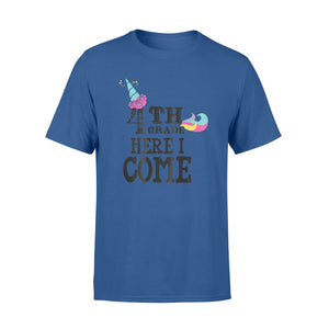First Day Of Class Fourth Grade 4th Grade Here I Come T-Shirt
