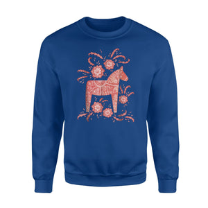 Dala Horse Swedish Pretty Art Sweatshirt