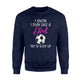 I Know I Play Like A Girl Try To Keep Up Soccer  Fleece Sweatshirt