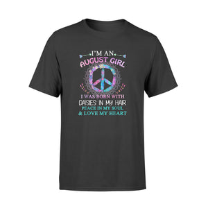 I'm An August Girl  Black Queens Are Born August T-Shirt