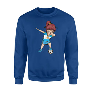 Dabbing Soccer Argentina Jersey - Argentinian Football  Sweatshirt