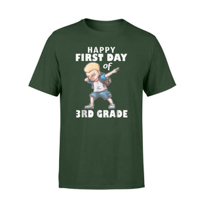 Funny Boy Dabbing Happy First Day Of 3rd Grade T-Shirt