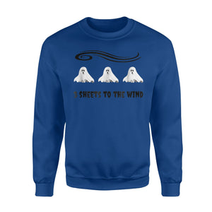 3 Sheets To The Wind  Funny Halloween Party Sweatshirt