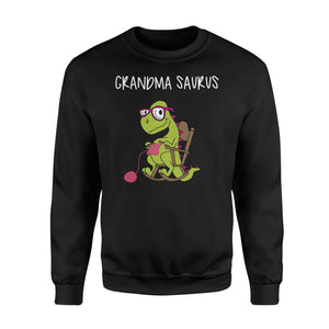 Grandma-Saurus Grandma Dinosaur T-Rex Sweatshirt