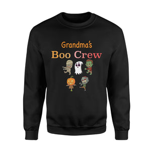 Grandma Boo Crew Grandma Halloween Sweatshirt