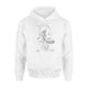 Football Helmet Vintage Patent Drawing Funny Novelty Hoodie