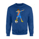 Dabbing Soccer Boy  Congo Congoleses Football Sweatshirt