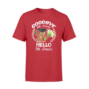Goodbye Eighth Grade Hello Nineth Grade Owl Graduation T-Shirt
