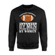 Cute Fantasy Football Commissioner Perfected By Women Sweatshirt