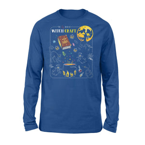 Book Of Witchcraft Halloween Long Sleeve T-Shirt