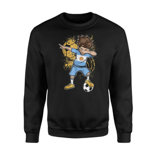 Dabbing Boy Argentina Soccer Jersey Football Sweatshirt
