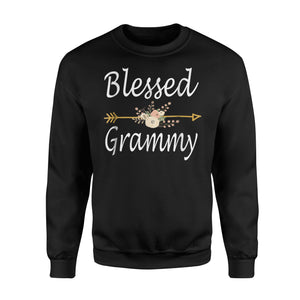 Blessed Grammy Thanks Giving Christmas Gifts Grandma Sweatshirt