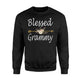 Blessed Grammy Thanks Giving Christmas Gifts Grandma Sweatshirt