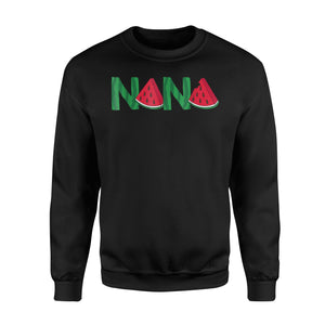 Funny Nana Watermelon For Women Grandma Sweatshirt