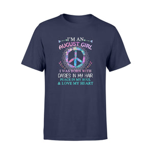 I'm An August Girl  Black Queens Are Born August T-Shirt