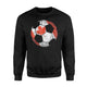 Canada Soccer Ball Flag Jersey Canadian Football Sweatshirt