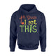 1st Grade Here I Come I Can Do This Out For Kids Hoodie