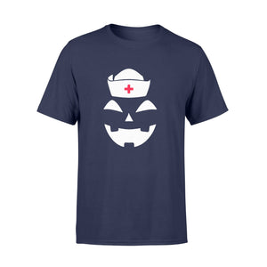 Halloween Pumpkin Nurse Funny T-shirt