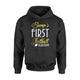 Bump's First Football Season Pregnant Women Gift Hoodie