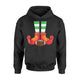 Elf American Football Funny Elf Costume Hoodie