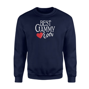 Best Gammy Ever Grandma Gammy Heart Design Sweatshirt