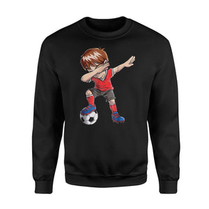 Dabbing Soccer For Boys Kids Men Dab Funny Football Sweatshirt