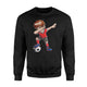 Dabbing Soccer For Boys Kids Men Dab Funny Football Sweatshirt