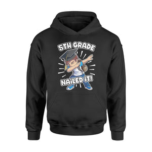 Dabbing Graduation Boy 5th Grade Boys Class Of Hoodie