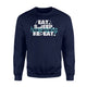 Eat Sleep Horse Racing Repeat Betting Sweatshirt