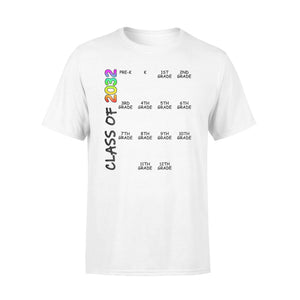 Graduation Class Of 2032 Per-K -12th Grade Hand Prints T-Shirt