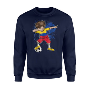 Dabbing Boy Colombia Soccer Jersey Football Sweatshirt