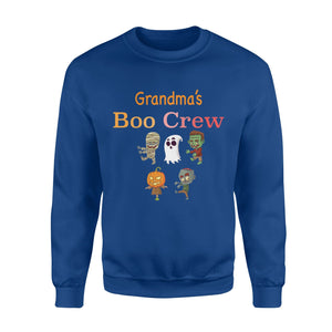 Grandma Boo Crew Grandma Halloween Sweatshirt