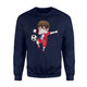 Dabbing Soccer Boy France Football  French Gift Sweatshirt