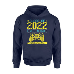 Class Of 2022 Grade Level Unlocked Process Gamer Hoodie