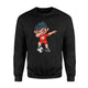 Dabbing Soccer Boy Tunisia Tunisians Football Sweatshirt