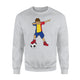 Dabbing Soccer Boy Romania Romanians Football Sweatshirt
