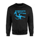 Funny Waterfootball Dominate Or Drown For Polo Player Sweatshirt