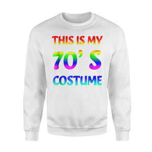 70s Costume Halloween For 1970s Party Men Women Sweatshirt