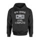 8th Grade Graduation Level Complete! Video Gamer Gift Hoodie