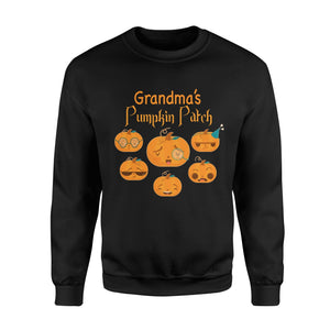 Grandma Pumpkin Patch Grandma Halloween Sweatshirt
