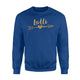 Gold Arrow Heart Lolli Funny Gift For Grandma Sweatshirt