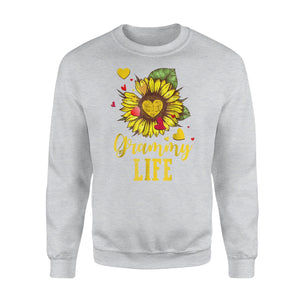 Grammy Life Sunflower Hippie Grandma Life Sweatshirt