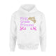 Kids First Grade Princess Girls Cute  1st Grade  Hoodie