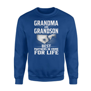 Grandma And Grandson Best Partners In Crime For Life Sweatshirt