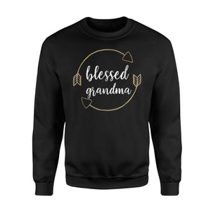 Blessed Grandma Arrows Cute Thanks Giving Family Gift Sweatshirt