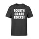 Fourth Grade Rocks Funny Gift For 4th Grader T-Shirt