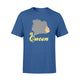 Ivorian Queen Cote Ivoire Map Dark Hair T-Shirt